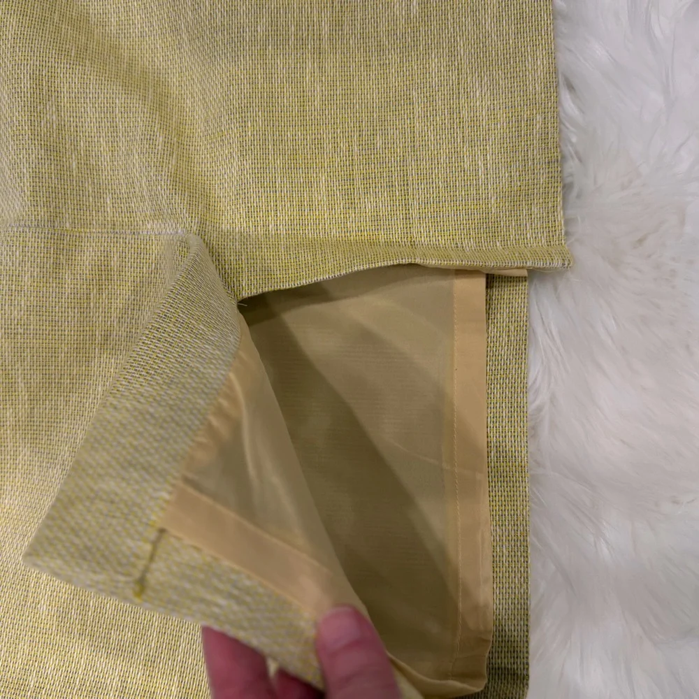 Banana Republic Lemon Yellow Pencil Skirt - Picture 8 of 9